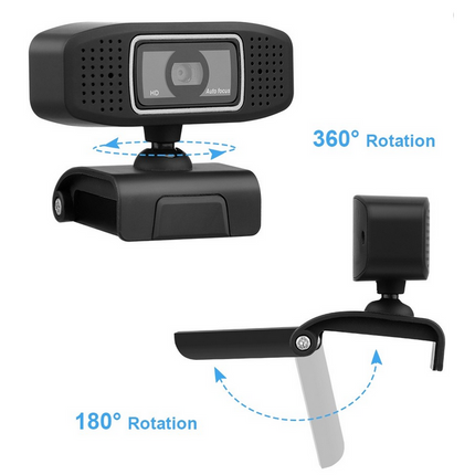 A15 : 1080P FULL HD USB WEBCAM WITH BUILD IN NOISE ISOLATING MIC. 3