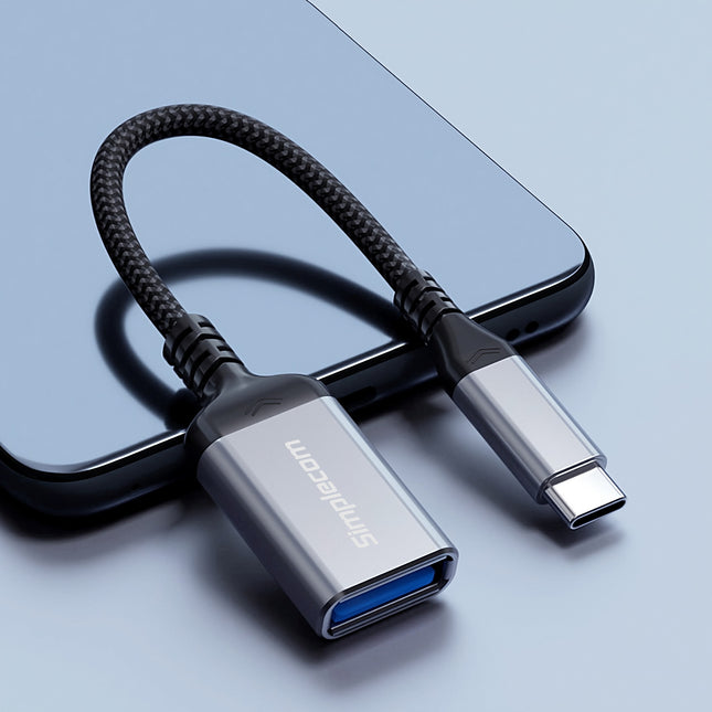 Simplecom CA131 USB-C Male to USB-A Female USB 3.0 OTG Adapter Cable 2