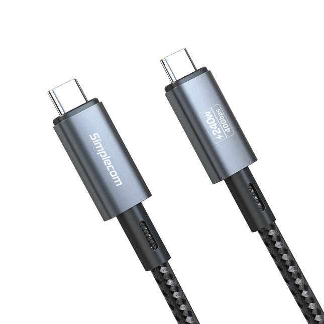 Simplecom CA612 USB-C to USB-C Cable USB4 40Gbps 5A 240W PD3.1 8K@60Hz 1.2M 2