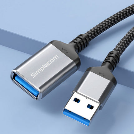Simplecom CAU320 USB 3.0 Extension Cable USB-A Male to USB-A Female Nylon Braided 2.0M 4
