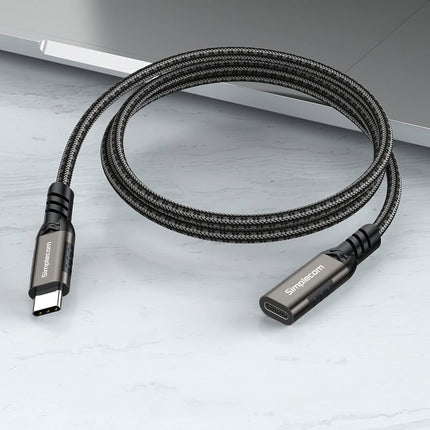 Simplecom CAU605 USB-C Male to Female Extension Cable USB 3.2 Gen2 PD 100W 20Gbps 0.5M 4