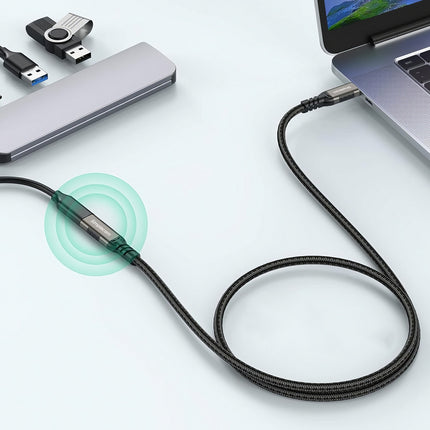 Simplecom CAU610 USB-C Male to Female Extension Cable USB 3.2 Gen2 PD 100W 20Gbps 1M 5