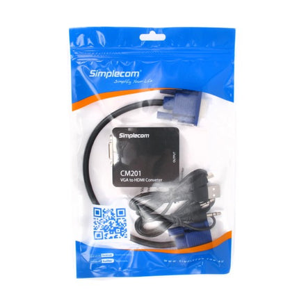 Simplecom CM201 Full HD 1080p VGA to HDMI Converter with Audio 3