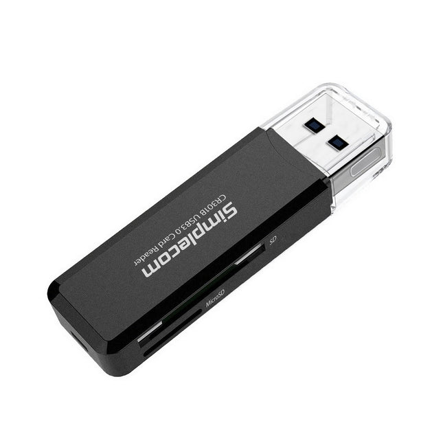 Simplecom CR301B 2 Slot SuperSpeed USB 3.0 Card Reader 2