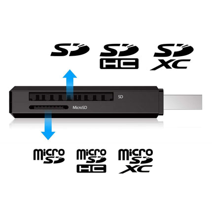 Simplecom CR301B 2 Slot SuperSpeed USB 3.0 Card Reader 4