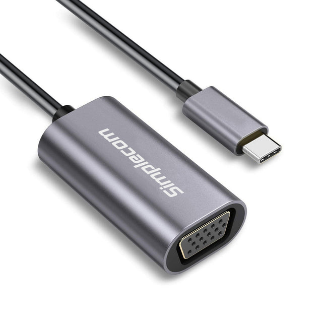 Simplecom DA104 USB-C to VGA Adapter Full HD 1080p 2