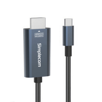 Simplecom DA322 USB-C Type-C to HDMI 2.0 Cable 2M HDCP 4K@60Hz 2
