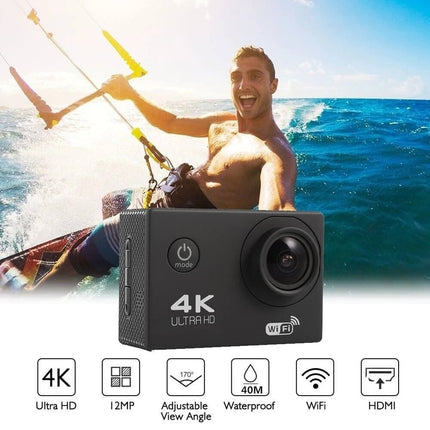 BDI New Action Camera 4K wifi sports DV Cam Blue 4