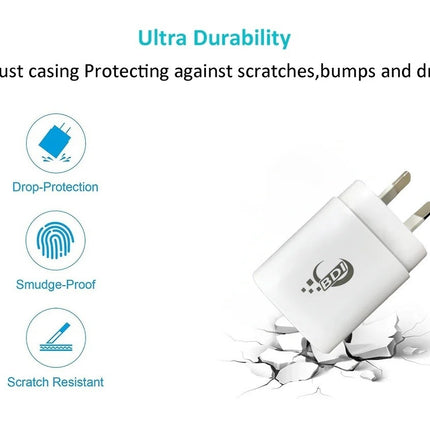 BDI 25W PD Quick Charger AU plug with USB-A and Type-C Ports 2