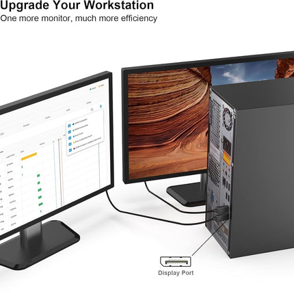 BENFEI DisplayPort to DisplayPort  8K @ 60Hz Cable 1.8m 5