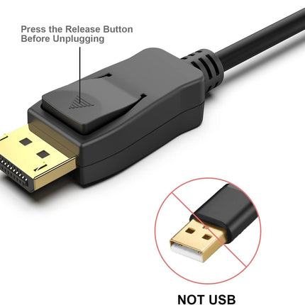 BENFEI DisplayPort to DisplayPort  8K @ 60Hz Cable 1.8m 6