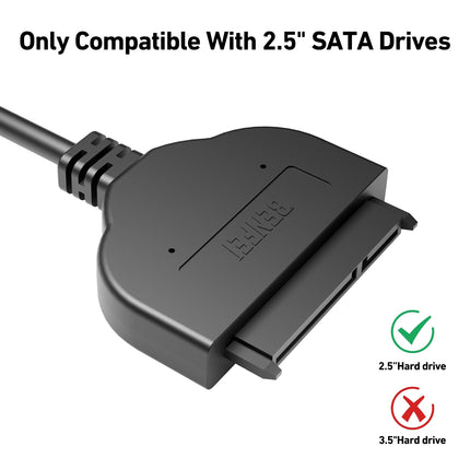 BENFEI 2in1 USB-C/USB 3.0 to SATA III Hard Driver Adapter 2