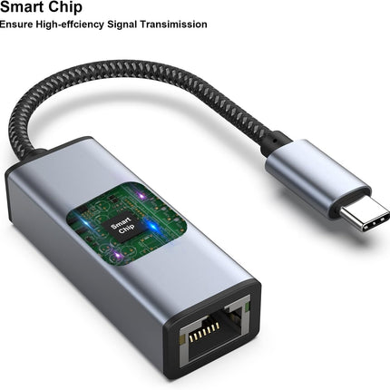 BENFEI USB-C to Ethernet Adapter (Thunderbolt 3 to RJ45) 7