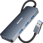 BENFEI USB 3.0 4-port Hub USB A Splitter Ultra-Slim