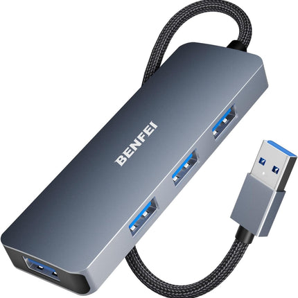 BENFEI USB 3.0 4-port Hub USB A Splitter Ultra-Slim