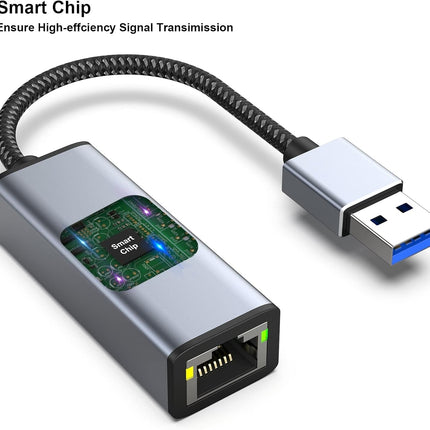 BENFEI USB 3.0 to Gigabit Ethernet Adapter 7