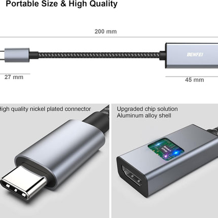 BENFEI USB C to HDMI Adapter 6