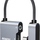BENFEI USB C to Audio Jack Adapter with 60W Fast Charging