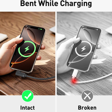 BENFEI 428BK-3M USB C to Right Angle USB C Cable , 90-dgree Angled USB 2.0 Type C Charger Cable, 3A Fast Charging & 480Mbps Data Sync, Durable PVC 6