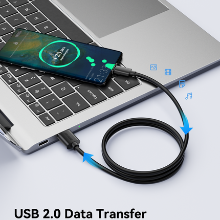 BENFEI 436BK-3M USB 2.0 Male to Micro USB Data Cable 3M 5