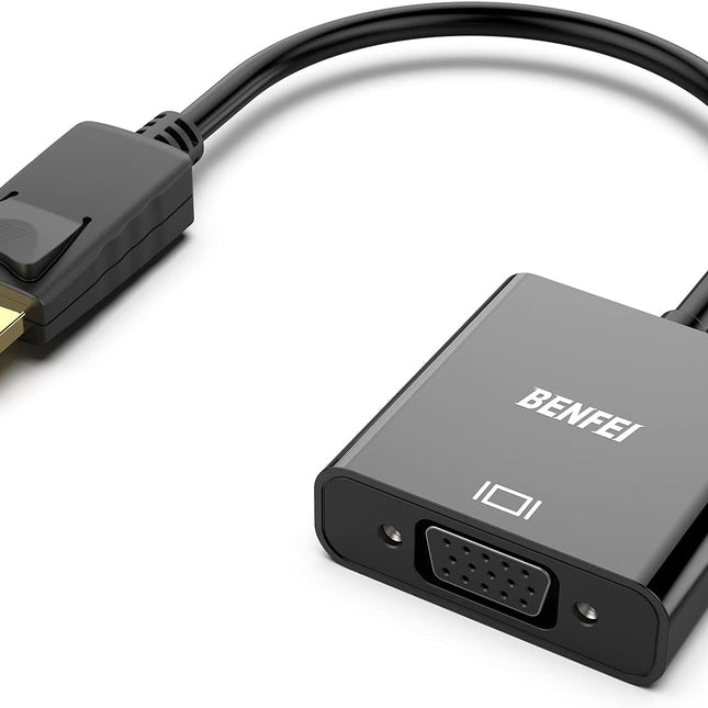 BENFEI DisplayPort to VGA,Gold-Plated Uni-directional Adapter