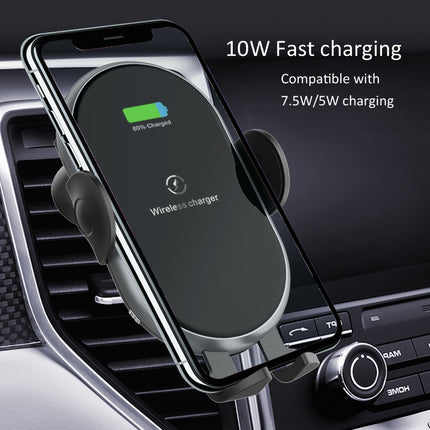 C366: Automatic Clamping Wireless Car Charger,with backlight 4