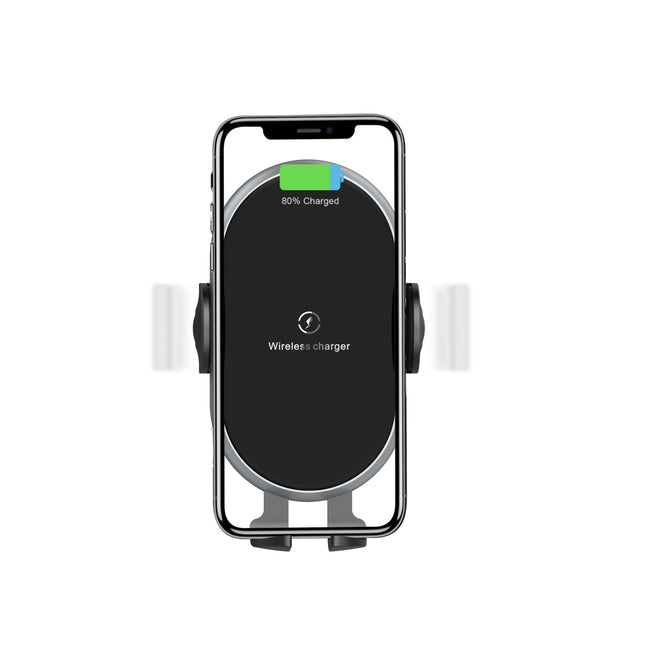 C366: Automatic Clamping Wireless Car Charger,with backlight 2