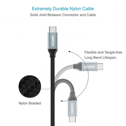CHOETECH AC0007 USB 3.0 Type-A to Type-C Cable 1M 6