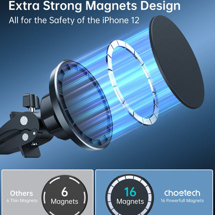 CHOETECH AT0004 Magsafe iPhone 12 Magnetic Car Mount Car Air Vent Phone Holder 3