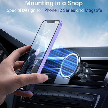 CHOETECH AT0004 Magsafe iPhone 12 Magnetic Car Mount Car Air Vent Phone Holder 5
