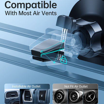 CHOETECH AT0004 Magsafe iPhone 12 Magnetic Car Mount Car Air Vent Phone Holder 7