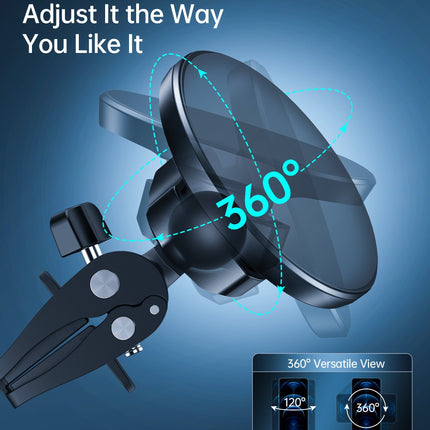CHOETECH AT0004 Magsafe iPhone 12 Magnetic Car Mount Car Air Vent Phone Holder 8