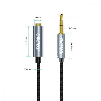 CHOETECH AUX001 3.5mm Stereo Audio Extension Cable 2M 2