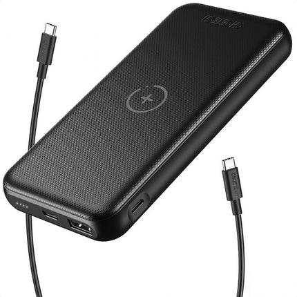 Choetech B650-CC Power Bank 10000mAh with Wireles Power Bank (Black) 2