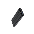CHOETECH B654 10000mAh Pwer Bank 22.5W USB-A / USB-C / micro USB with built-in USB-C / Lightning cable - black