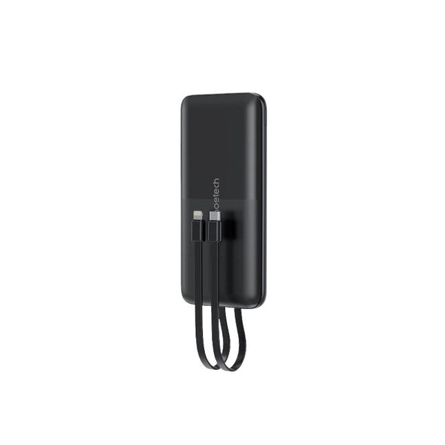 CHOETECH B654 10000mAh Pwer Bank 22.5W USB-A / USB-C / micro USB with built-in USB-C / Lightning cable - black 2