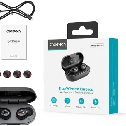 CHOETECH BH-T16 BH-T16 Aura Bean TWS Wireless Earbuds 9