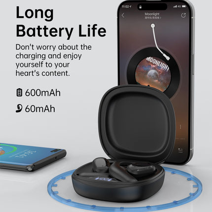 CHOETECH BH-T25 OWS Painless New Concept Bluetooth Earbuds V5.3 TWS Black 8