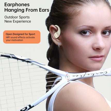 CHOETECH BH-T25 OWS Painless New Concept Bluetooth Earbuds V5.3 TWS White 6