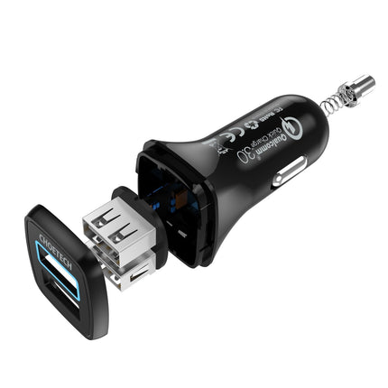 CHOETECH C0051 Quick Charge 3.0 Tech 30W Car Charger 5