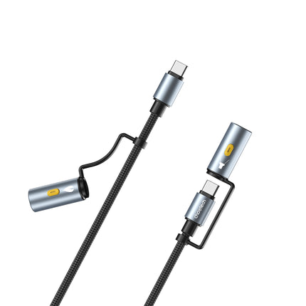 CHOETECH CC1001 Smart PD60W 4-in-1 USB C to C cable 1.2M 2