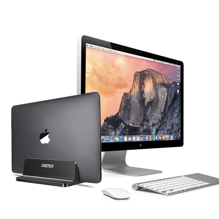 CHOETECH H038-BK Desktop Aluminum Stand With Adjustable Dock Size for Laptops and Tablets 4