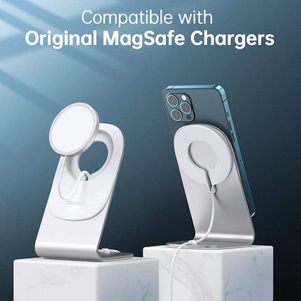 Choetech H046 Phone Stand For MagSafe Charger Aluminum (Stand Only) 4