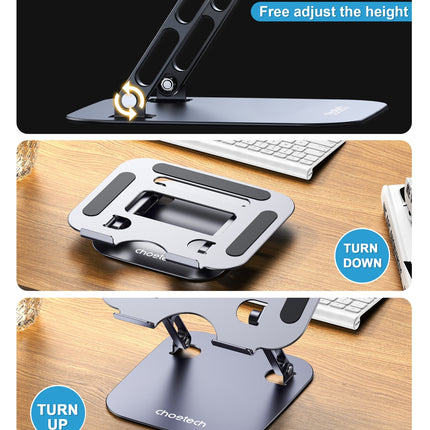 CHOETECH H061-GY Tablet Desktop Holder 8
