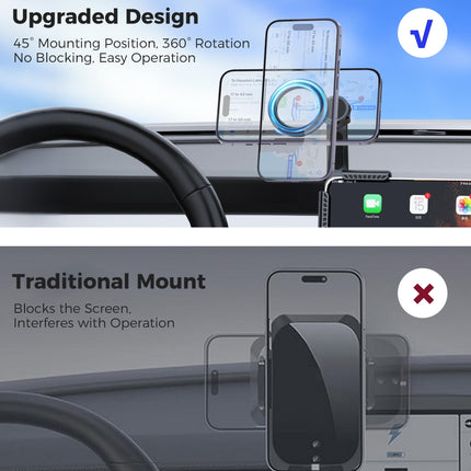Choetech H089 Magnetic Phone Holder for Tesla Model 3 / Model Y 6