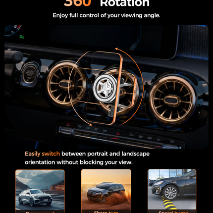 Choetech H093-BK Magnetic Car Phone Mount 7