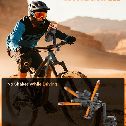 Choetech H094 Cycling Phone Holder Bike Handlebar Mount 360-degree Rotation 5