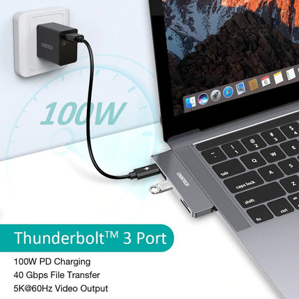 CHOETECH HUB-M14 USB-C  7 in 1 Expand Docking Station Hub for MacBook Pro 3
