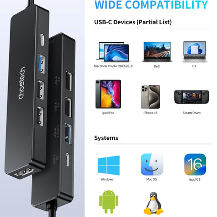 CHOETECH HUB-M80 Hub 5-in-1 Multifunctional Hub 2