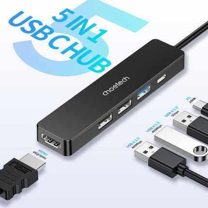 CHOETECH HUB-M80 Hub 5-in-1 Multifunctional Hub 3